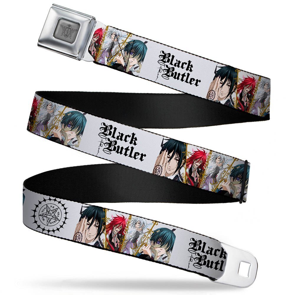 2554 Seatbelt Belt Black Butler XL